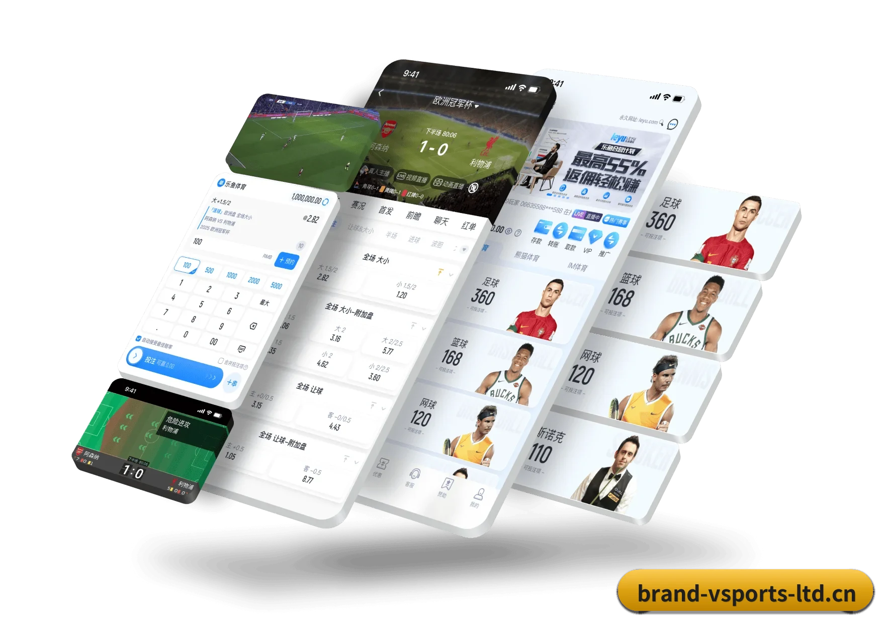 V体育官方网站 APP 界面 - V Sports